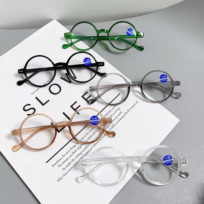 Anti-Blaulicht-Brille, runde Optik, ultraleicht, für Männer und Frauen, Anti-Strahlen, Strahlungsblockierung, Computer-Vision-Pflege-Spektakel