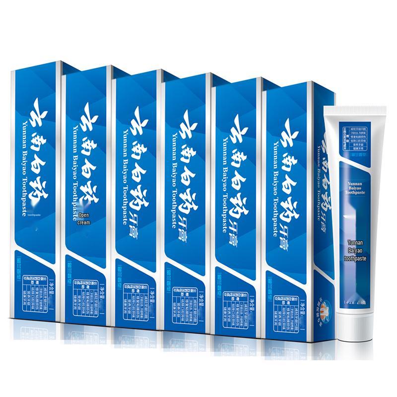 

Yunnan Baiyao Spearmint Toothpaste (6-Pack)