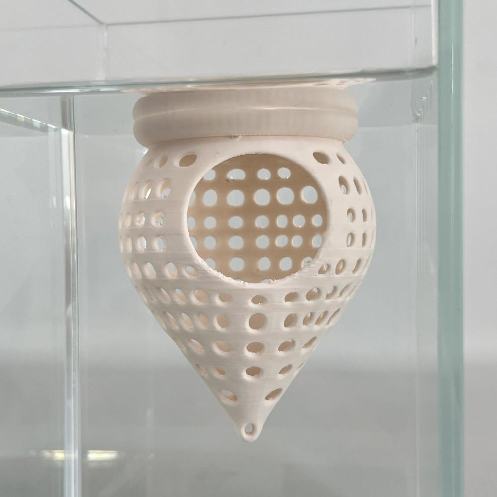 Hideout Floating Fish Hammock 3D Printed Aquarium Resting Platforms  Fish Breeding