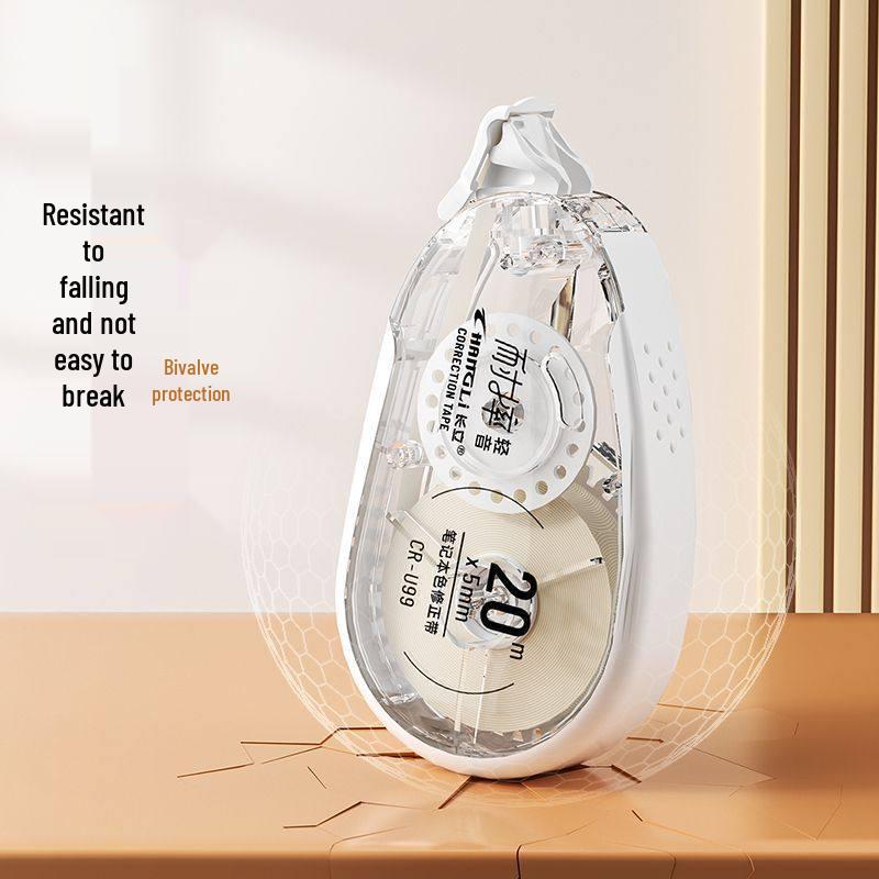 Large Capacity Eye-Friendly Correction Tape - Smooth, Silent, and Anti-Drop.