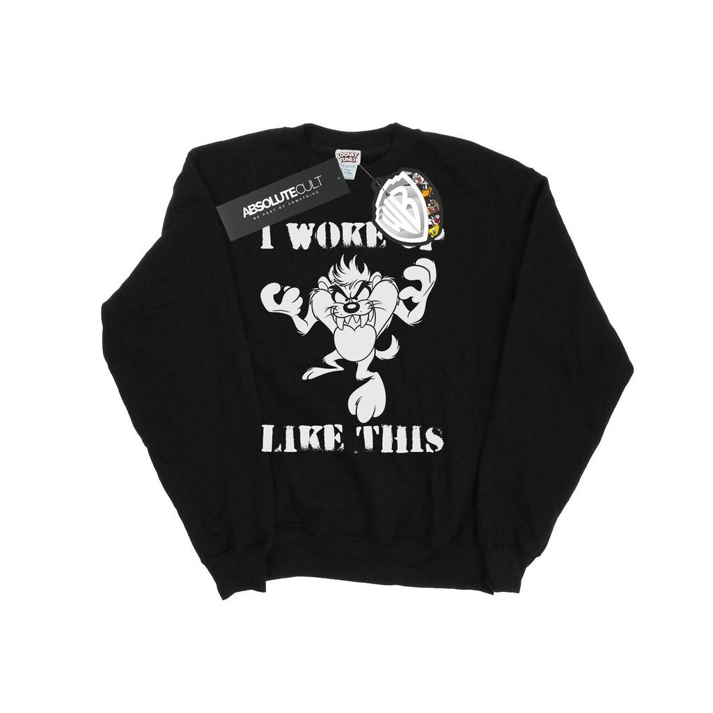 Looney Tunes Mens Taz I Woke Up Like This Sweatshirt