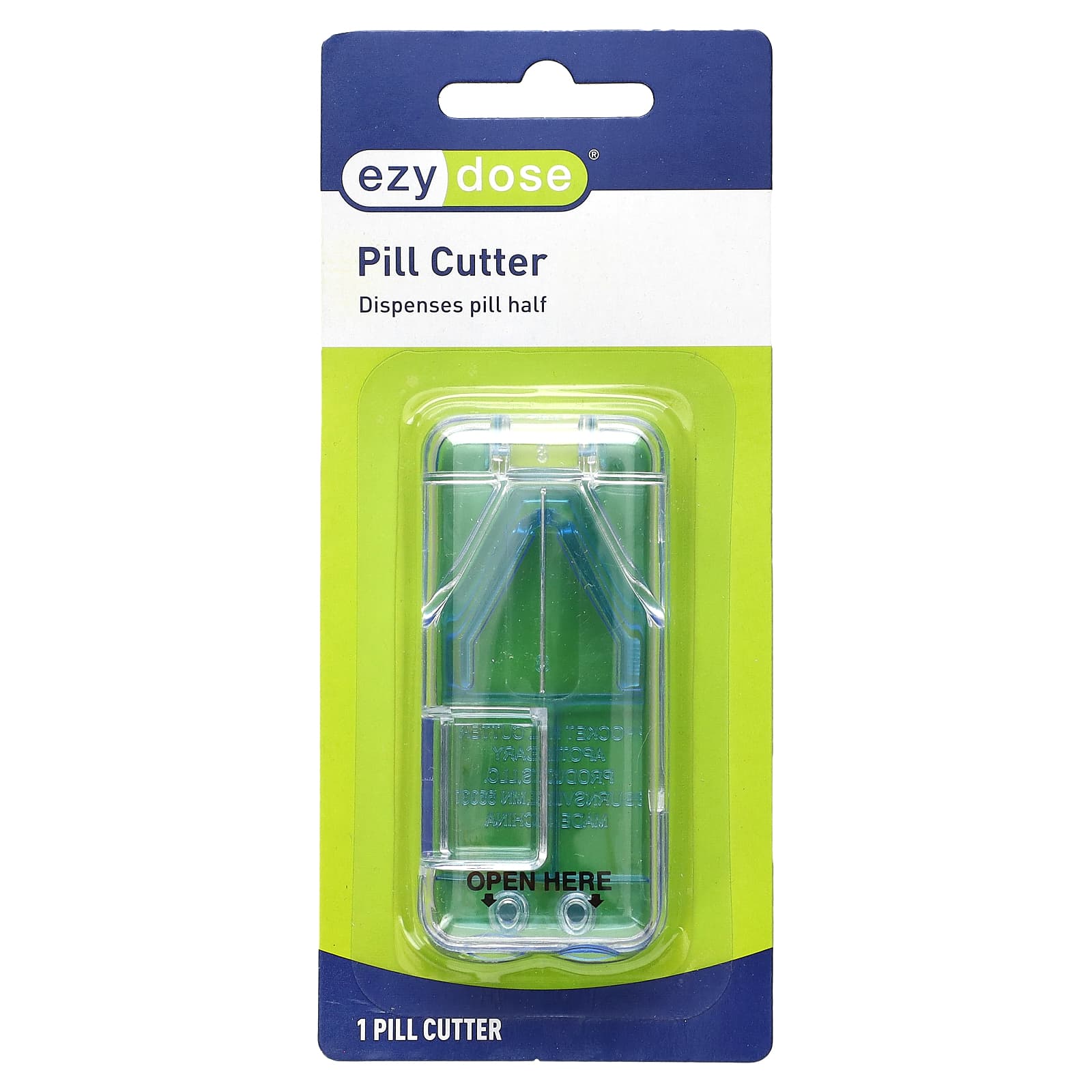 

Pill Cutter, Dispenser Included, 1pc