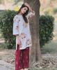 Indian Designer Embroidered Kurta Pant Dupatta Set Women Bollywood Party Wear Salwar Suit