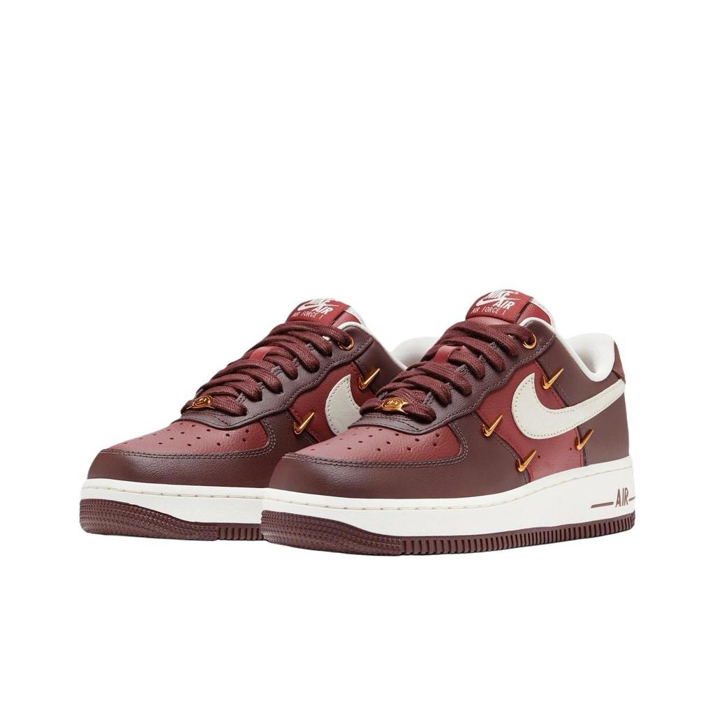 Nike Air Force 1 07 Comfortable Soft Low-Top Sneakers Women Sneakers Red IR0485-611
