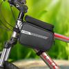 B-SOUL Brašna na horní rám horského kola Reflexní vzor Přední rámová brašna na kolo Nosný batoh Velká kapacita Cyklistické doplňky