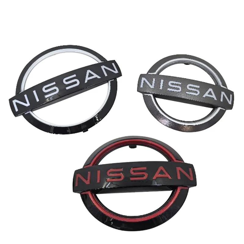 New Emblem for Nissan Logo Car Front Bonnet Rear Tail Trunk Sticker Qashaqai Teana Qashqai X-Trail T32 Juke Murano Juke