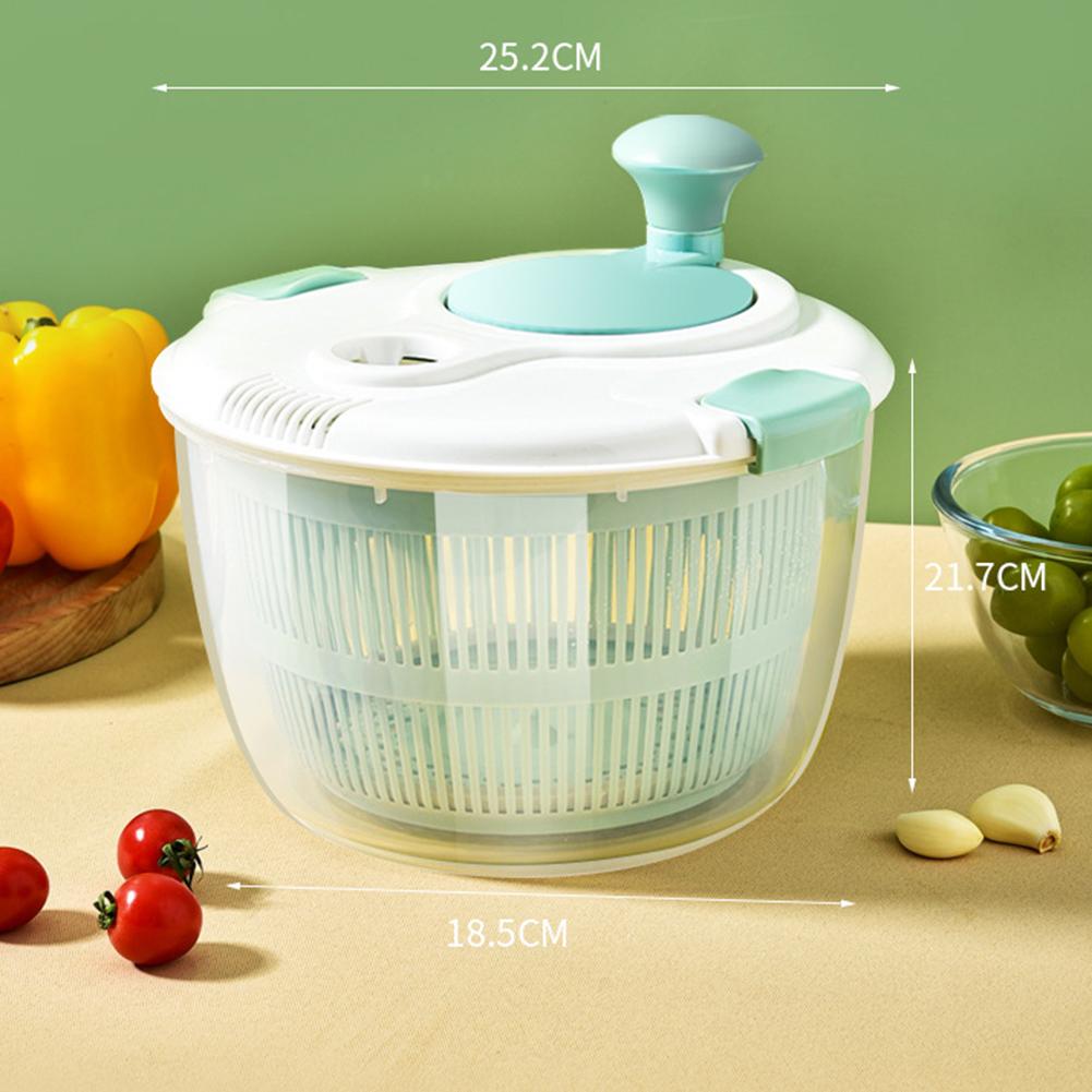 Vegetables Salad Dehydrator Large Capacity Greens Washing Strainer Vegetable Washing Tool