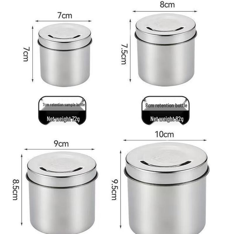 LIJIA KITCHENWARE 304 Stainless Steel Food Sample Box
