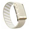 Solo per Cinturino per Orologio WHOOP 5.0 Braccialetto Intrecciato in Nylon Elastico Design Diamante Oro Cinturino di Ricambio Sportivo