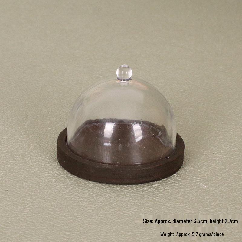 Miniature Dollhouse Transparent Food Cover Ornament