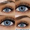 14.5mm Natural Brown Color Contact Lenses 1 Pair Soft Comfort Yearly Use Blue Eye Lenses Gray Pupils Lens Green Contact