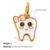 Fashionable Stainless Steel Tooth Pendant - Life Series Jewelry Accessory for Women