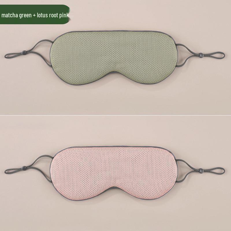 Reversible Sleep Eye Mask: Warm & Cool Sides, Adjustable, Unisex, Breathable, Full Blackout.