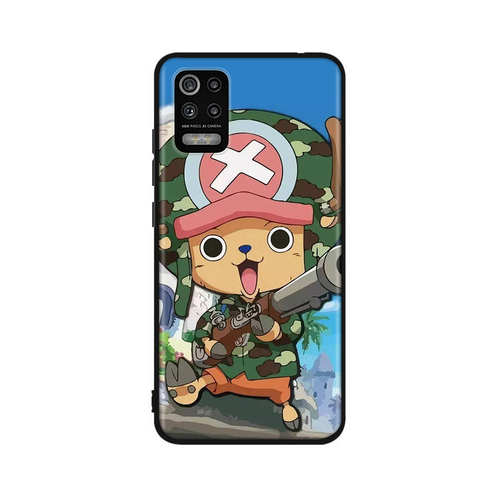 DT5 One Piece Member Hülle für Xiaomi Poco X6 X4 M5 M6 F5 F6 C65 C55 C50 C51 C40 Redmi Note 7 8 14C A3X 13C 12C 11 10A 9C Pro Schwarze weiche Hülle
