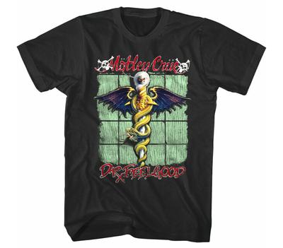 Unisexové tričko Motley Crue Dr Feelgood Cover