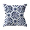 Navy Blue Mandala Nordic Geometric Pillowcase 45x45 Cushion Cover Decorative Pillow Sofa Cushion Home Decor Polyester