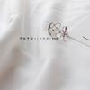 New Fashion Personality Geometric 925 Sterling Silver Not Allergic Popular Round Circle Women Opening Rings R259
