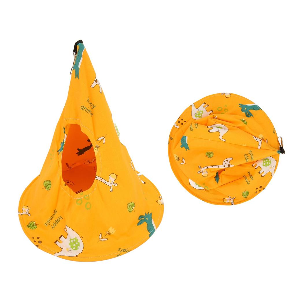 Wiszący hamak gniazdo dla ptaków Ciepłe wygodne legowisko kryjówka dla papugi papużki falistej nimfy konury kakadu