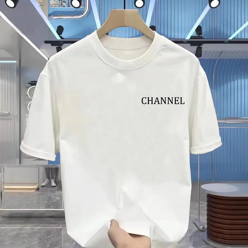 Summer high quality printed T-shirt men luxury brand  quality top quality loose top selling family men and women T-shirts