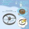 Tank Floating Fish Ring Feeding Ring for Fish Round Shape Tank Accessories Breeding Tools for Guppy Betta Turtle Freshwater