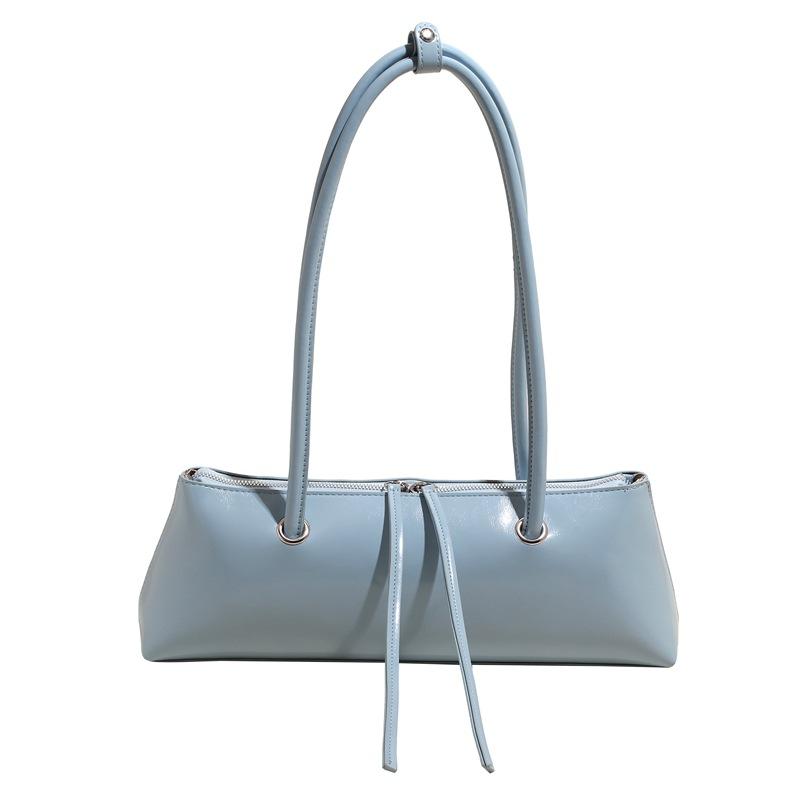 

Women s Korean Style Fashionable Shoulder Bag Handbag 37*8*13cm небесно-голубой