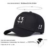 Men Cartoon Pattern Embroidered Five-sided Baseball Cap Outdoor Adjustable Sunscreen Leisure Hat Spring Autumn Travel Tourism Beach Vacation