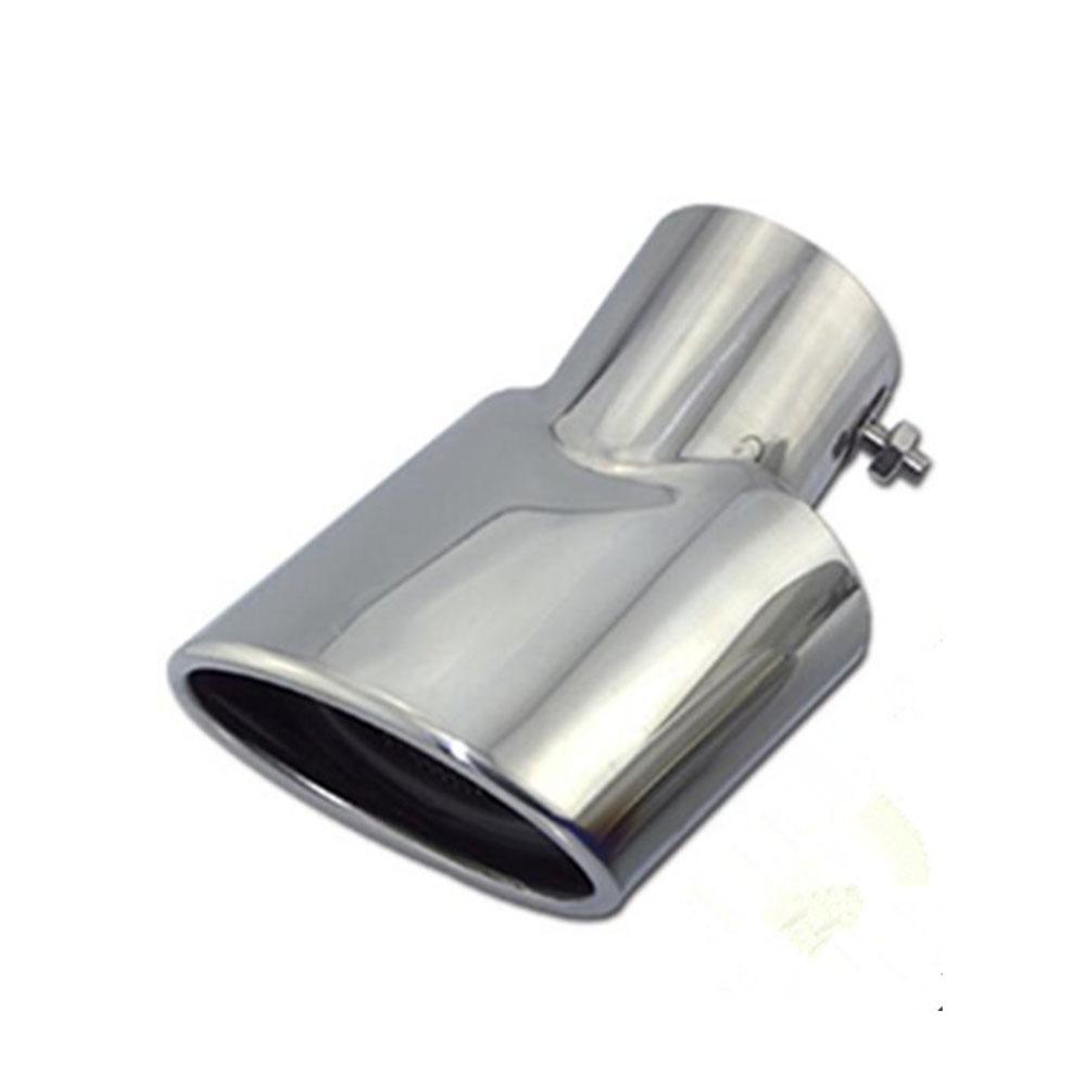 Stainless Steel Car Muffler Exterior End Pipe Outlet Dedicate Exhaust Tip Tail For Kia Kx5 Sportage 2016-2018 Car Accessories