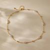 Elegant Minimalist Pearl Gold Chain Necklace For Women