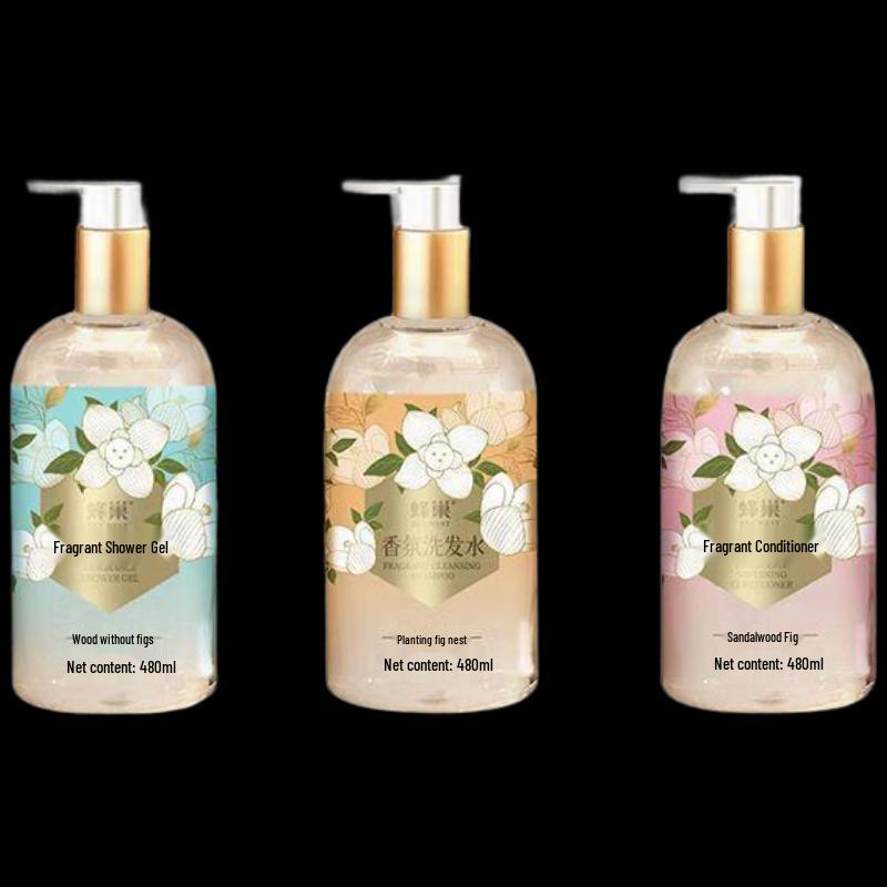Bee Flower Honeycomb Fragrance 3-Piece Hair & Body Care Set