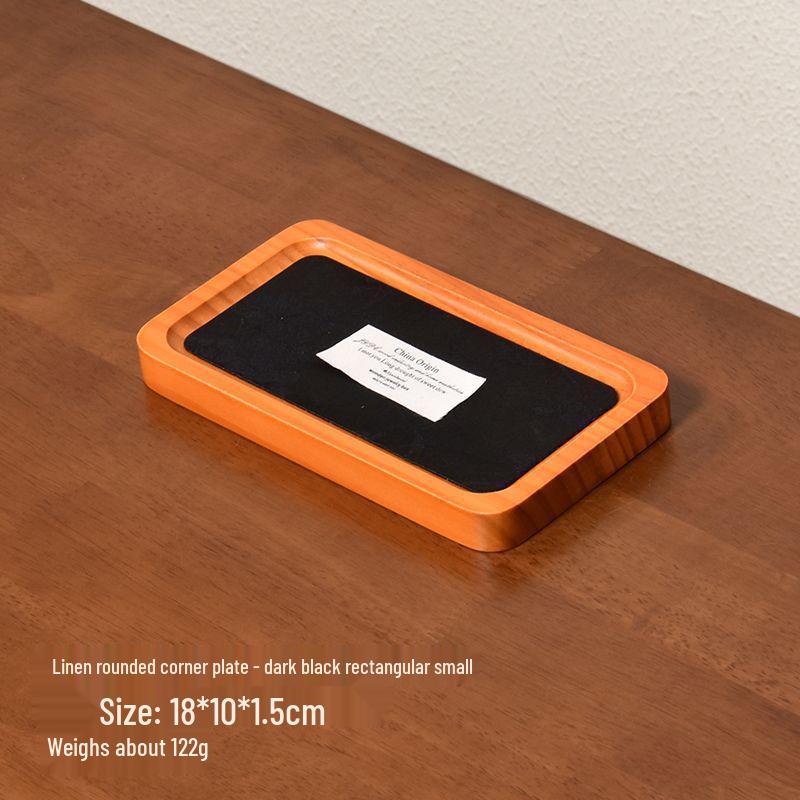 Solid Wood Jewelry Display Tray for Rings, Bracelets, Necklaces, and Pendants