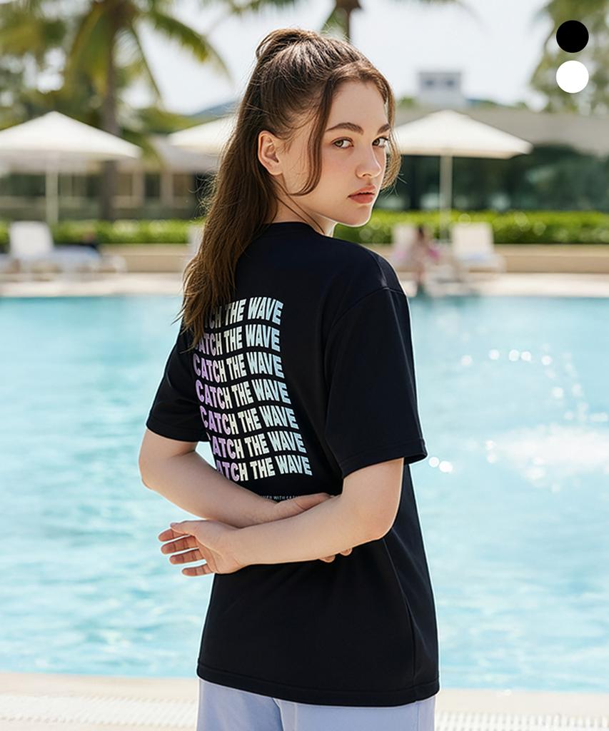 Leijibi Ice Touch Oversized Short Sleeve Rash Guard W (2 Colors)