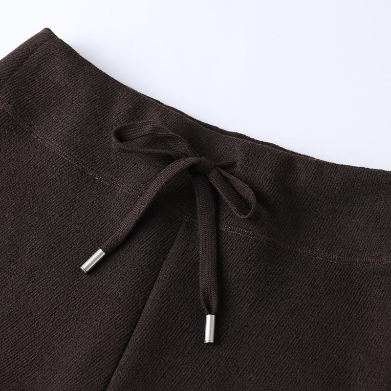 American Slimming Flared Trousers for Women - Elegant Drape Casual Pants for Spring 2026