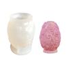 Tulip Egg Shaped Candle Mould Silicone Molds Ornament Molds Castings Molds Easter Plasters Molds Craft Supplies