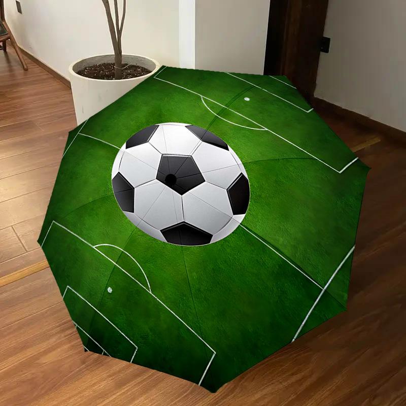 1PC Soccer Field Umbrella-8-Rib Reinforced Portable Folding Travel Suitable for All Seasons Outdoor Daily Use-G404