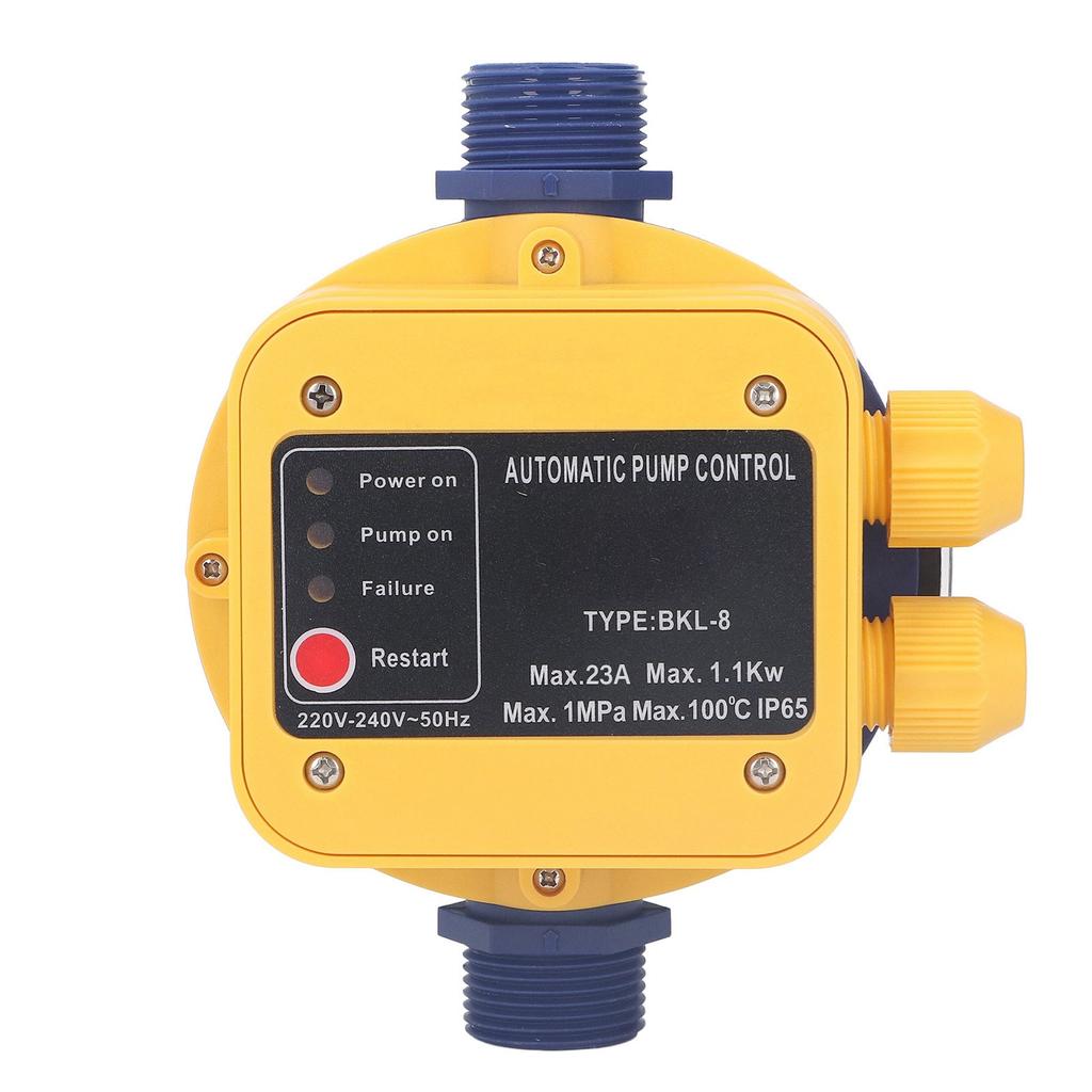 Automatischer Wasserpumpenregler Elektronischer Druckschalter 145PSI Einstellbarer Mangelschutz