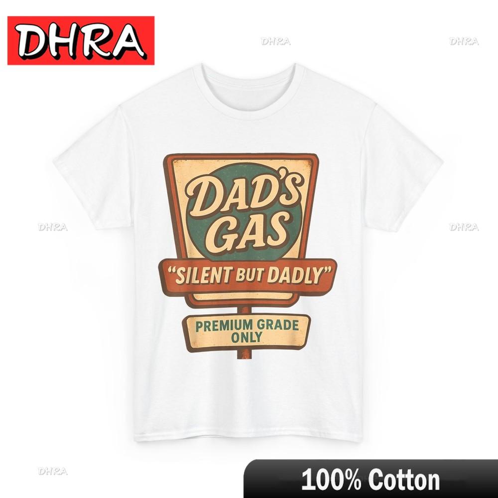 Dad TShirt Silent But Dadly Fathers Day Dad Shirt Tshirts Women Aesthetic Trendy Edgy Aesthetic Compression Vacation Outfit S