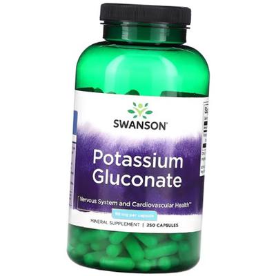 Potassium Gluconate, Potassium Gluconate 99, 250 Caps (36280142)