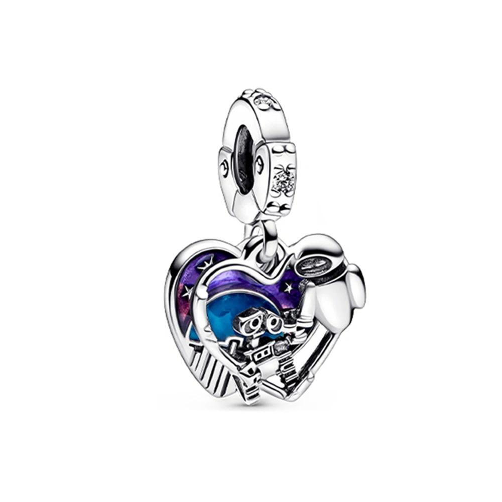 Miniso Disney Christmas Eve Silver 925 Bracelet with Poker Jack Skull Beads Charm for Women Jewelry