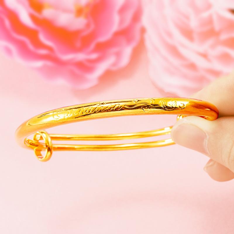Luxurious Four Leaf Clover Jewelry Rose Promise Bracelet