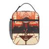 Gravity Falls Lunch Bag Office Lunch Box For Child Aesthetic Print Thermal Lunch Bags Oxford Portable Zipper Cooler Bag