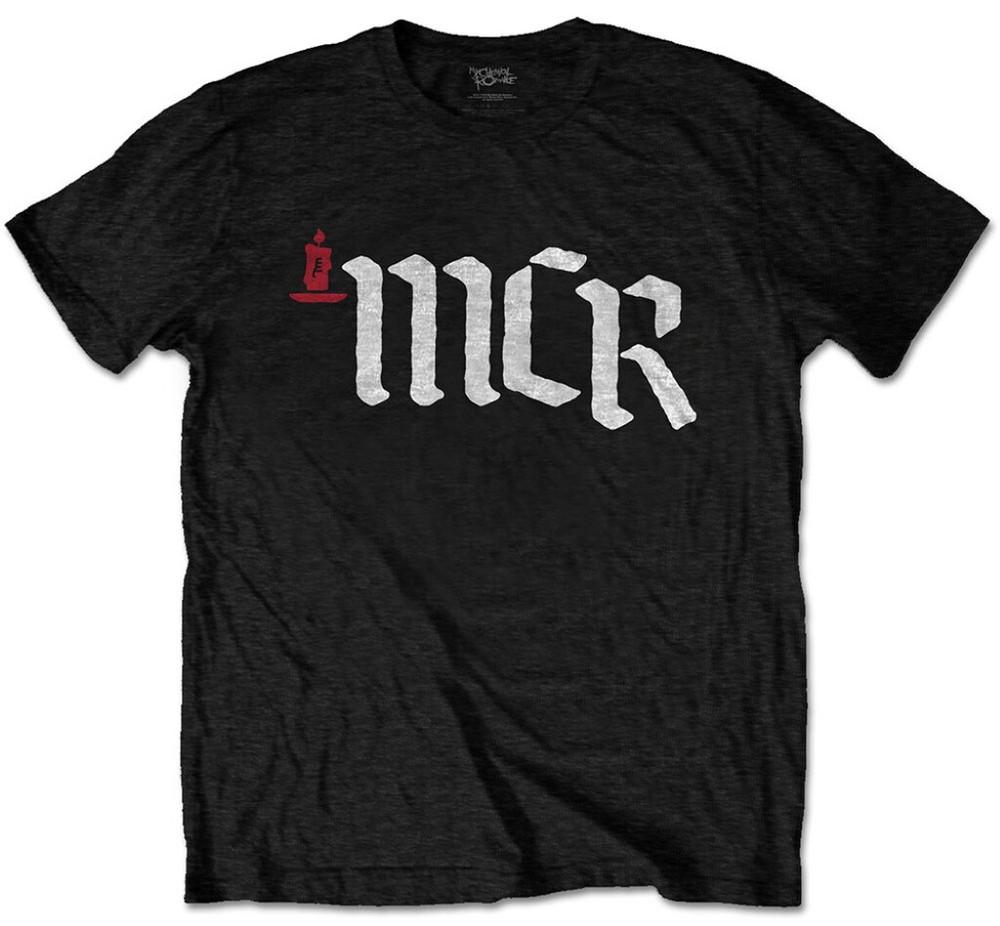 Черная футболка с логотипом My Chemical Romance MCR S