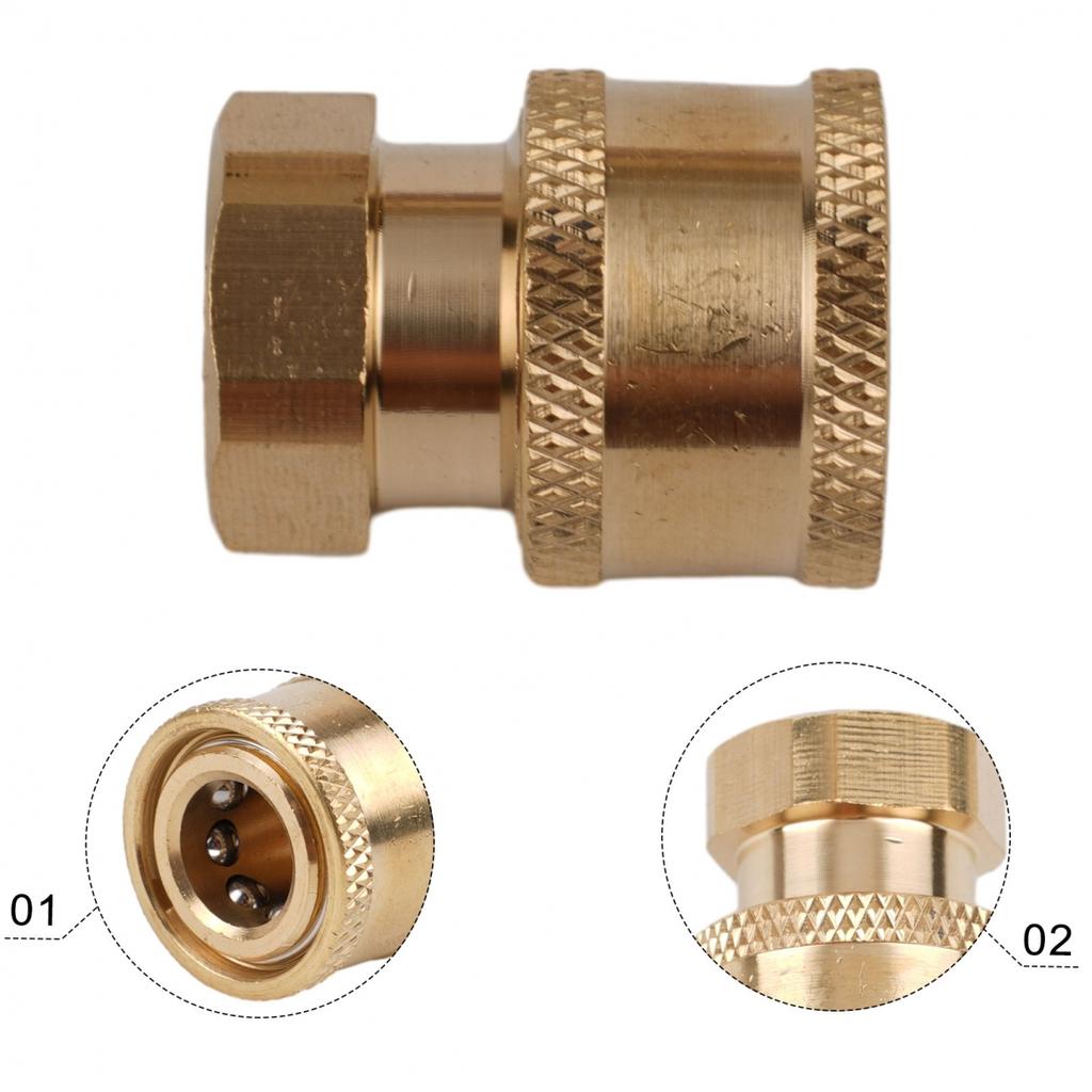 1/4\" Pressure Washer Hose Adapter Connector Gasket