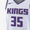 Nike NBA Swingman Fan Edition Basketball Jersey Sacramento Kings Marvin Bagley III No. 35 Men Basketball Jerseys White 864447-104