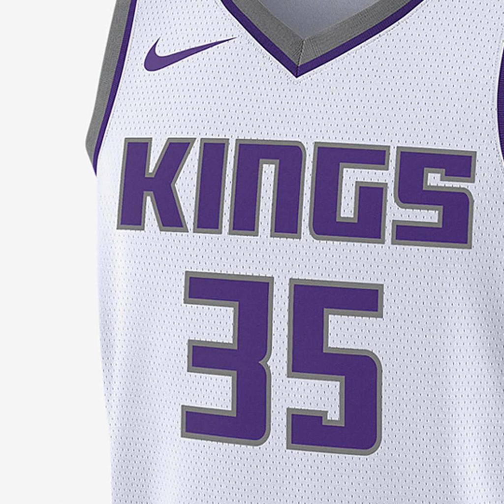 Nike NBA Swingman Fan Edition Basketball Jersey Sacramento Kings Marvin Bagley III No. 35 Men Basketball Jerseys White 864447-104