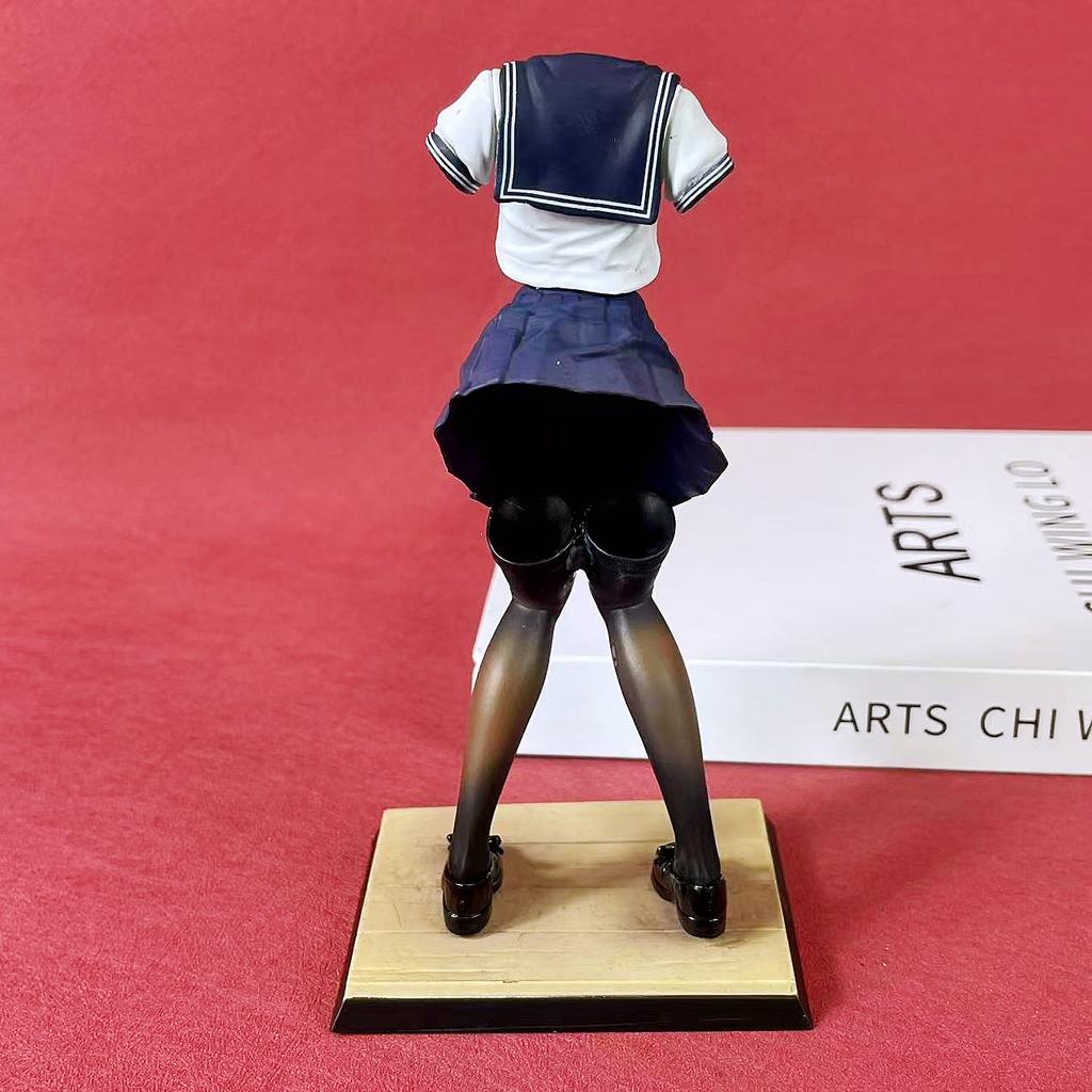 Jyoshikoukousei Girl Figure Anime Hentai Uniforms Statue Sexy Action Girl Figurine Sculpture Livingroom Decor House Accessories