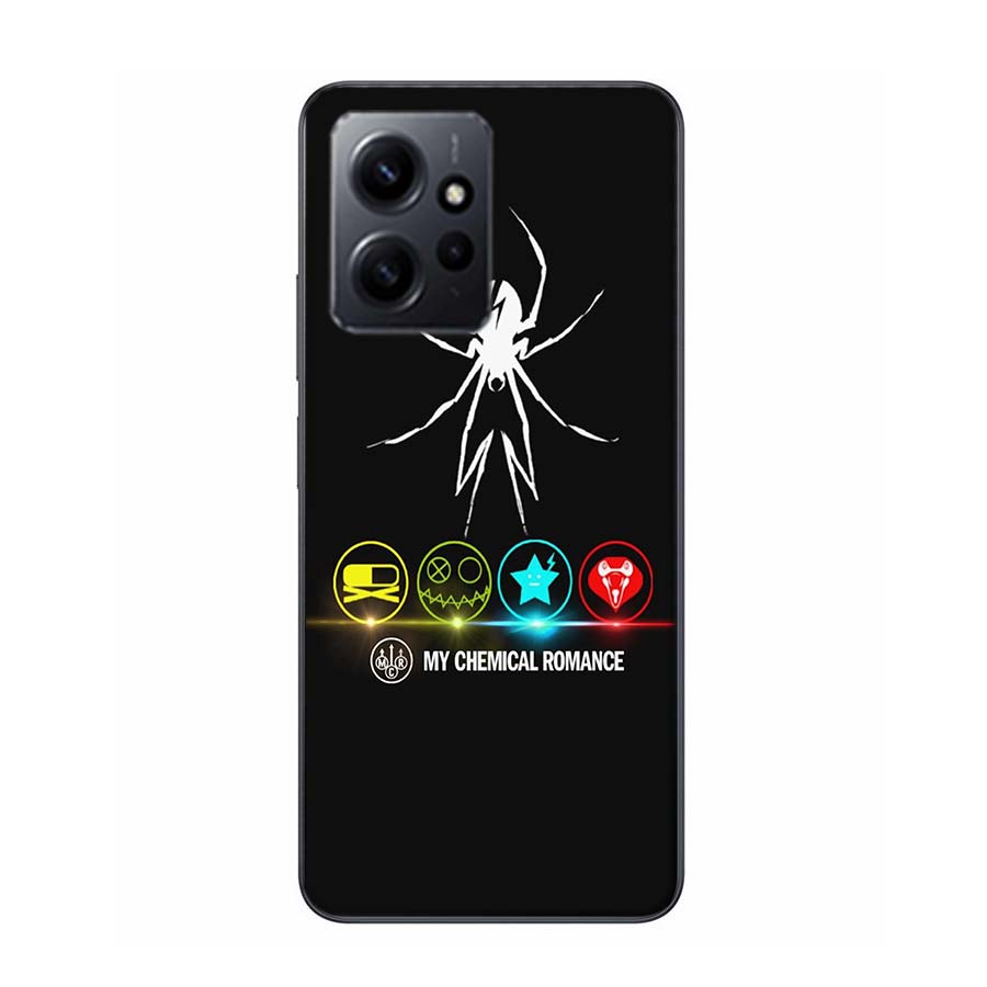 My Chemical Romance MCR Phone Case For Redmi Note 14S 12S 12 11 13 14 Pro Plus 11T 11S 10 10S 9 9S Pro TPU Clear Cover