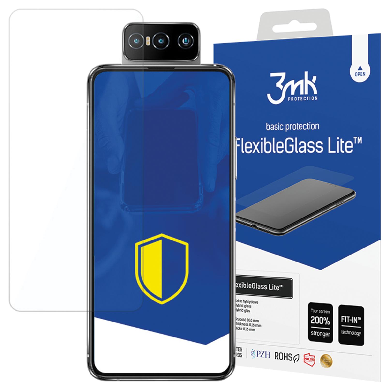 Asus Zenfone 7 - Vidro flexível 3Mk Lite
