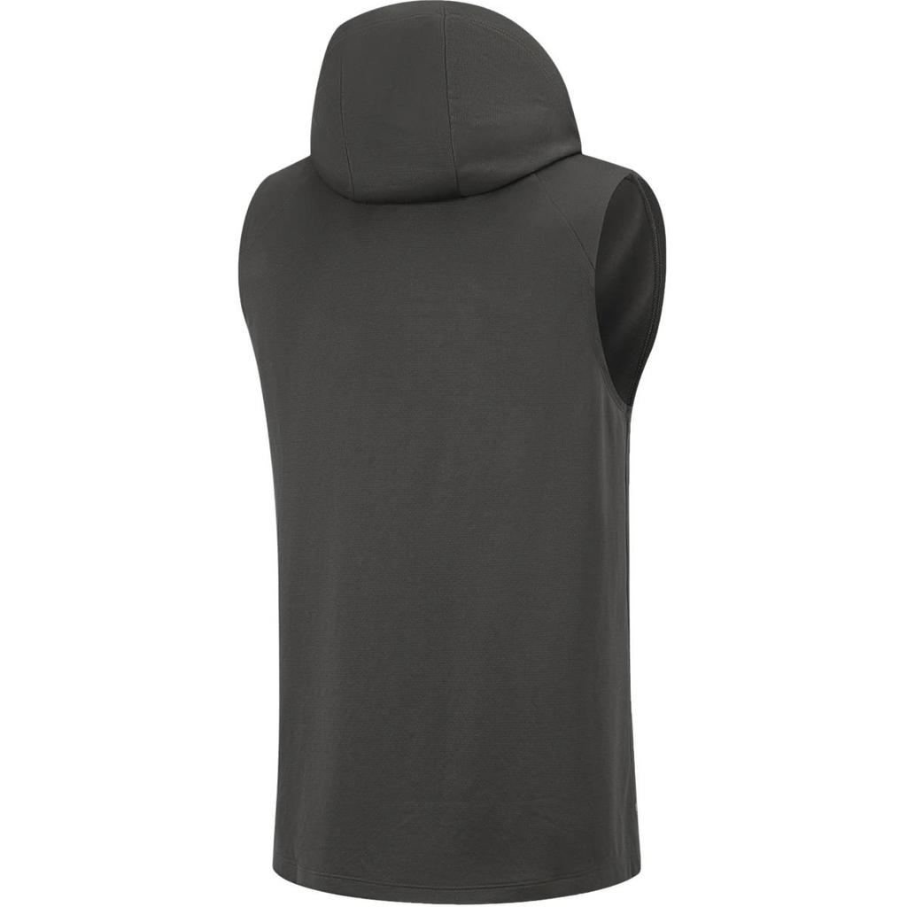 Li Ning Basketball Series Logo Letter Hooded Comfortable Breathable Sports Vest Men Vest Dark-Gray AVSU067-5