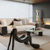 [Heavy Non-Slip Sofa Protector] Luxurious Shiny Leaves Jacquard Chenille Sofa Cover With Decorative Stitching, Thick, Sofa Towel