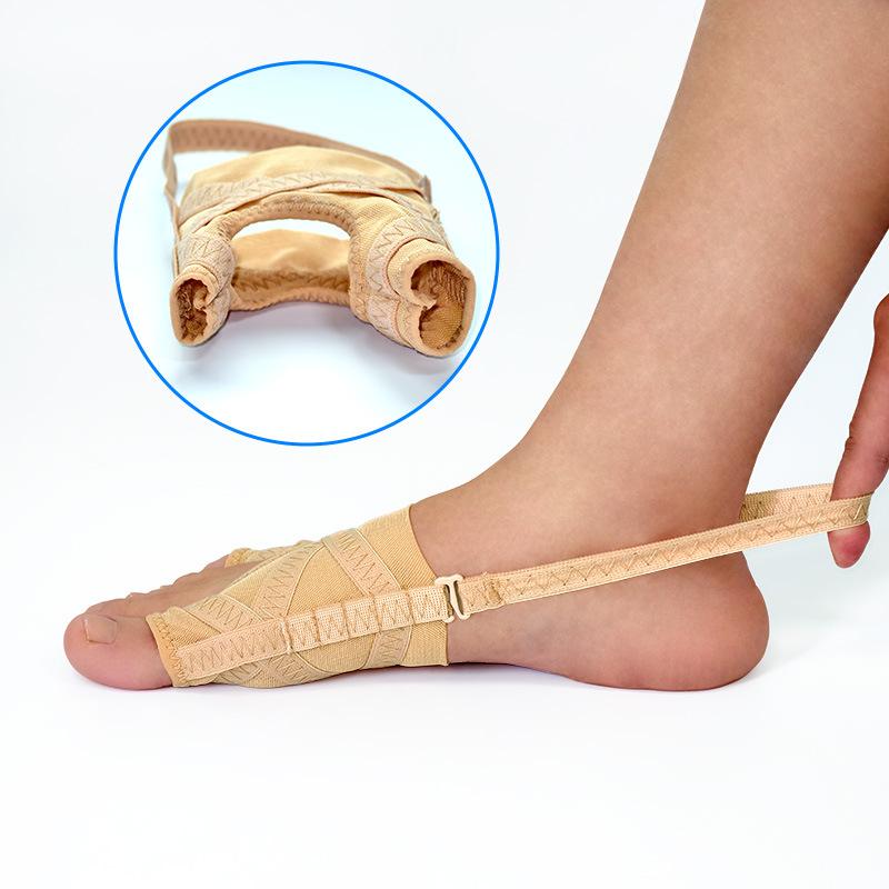 Kumaş Halluks Valgus Düzeltici Nefes Alabilen Ayarlanabilir Kol Ayırıcı Parmak Düzeltici Spor Halluks Valgus Çorapları Koşu